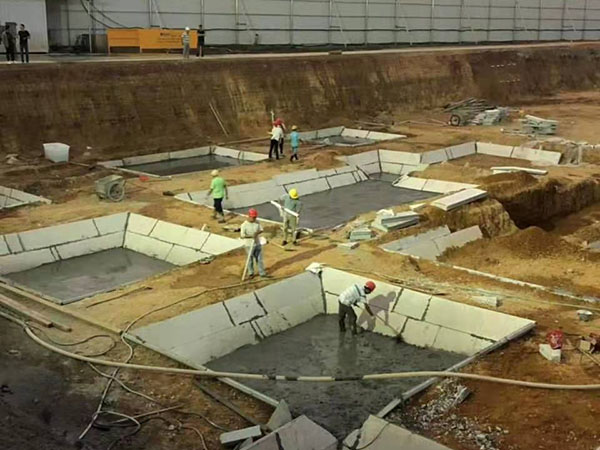地下室及承臺、底板施工方案 江西墻板廠家